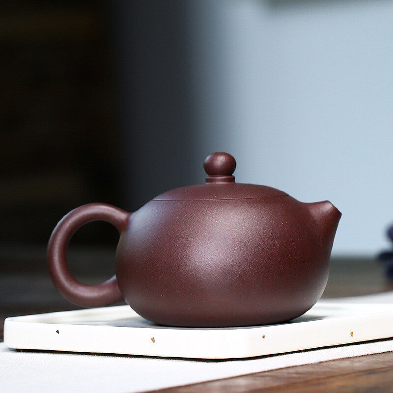 300ml Tea Pot Marked Original Ore Real Yixing Zisha Pot With Ball Holes Big Pot