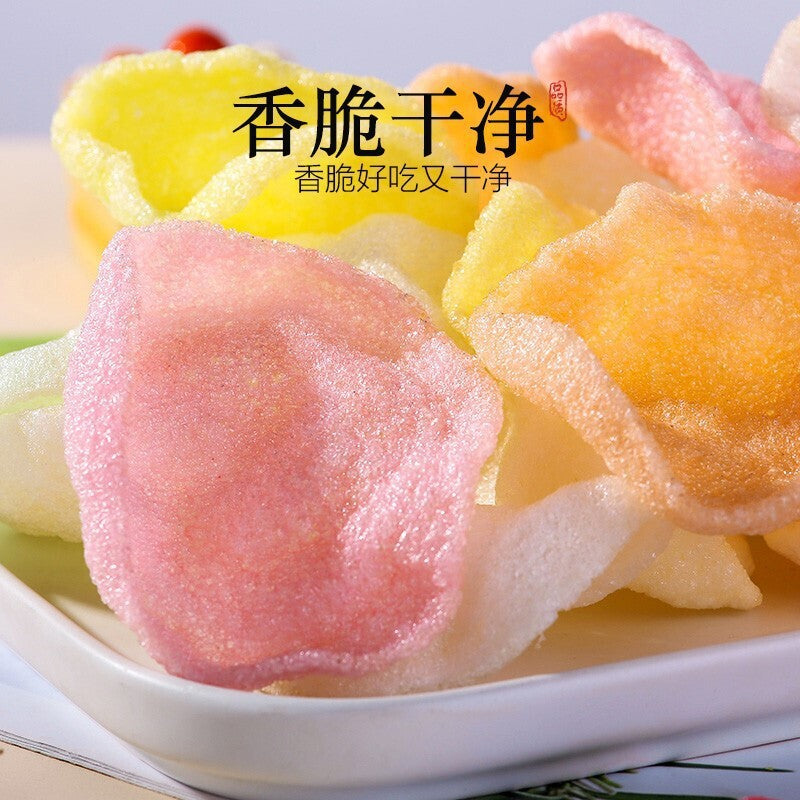 Shrimp chips, children's snack, fried lobster chips, fried by yourself, 500g.