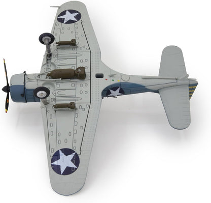 1:72 SBD Dauntless Dive bomber Metal Plane Model Military Airplane Model