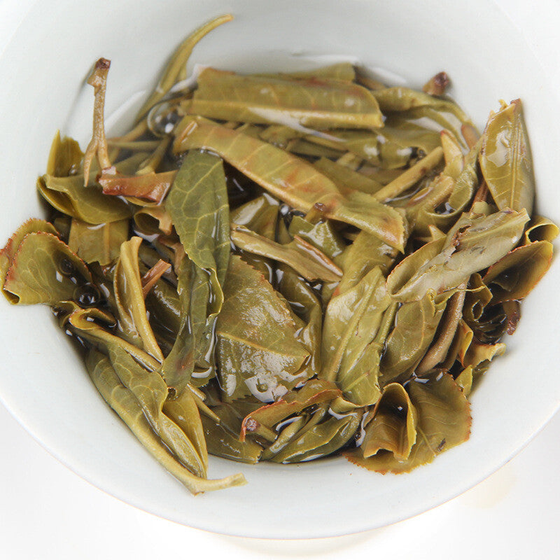 1000g Peacock Raw Puerh Green Tea Top Kong Que Qing Zhuan Shen Puer Tea Brick