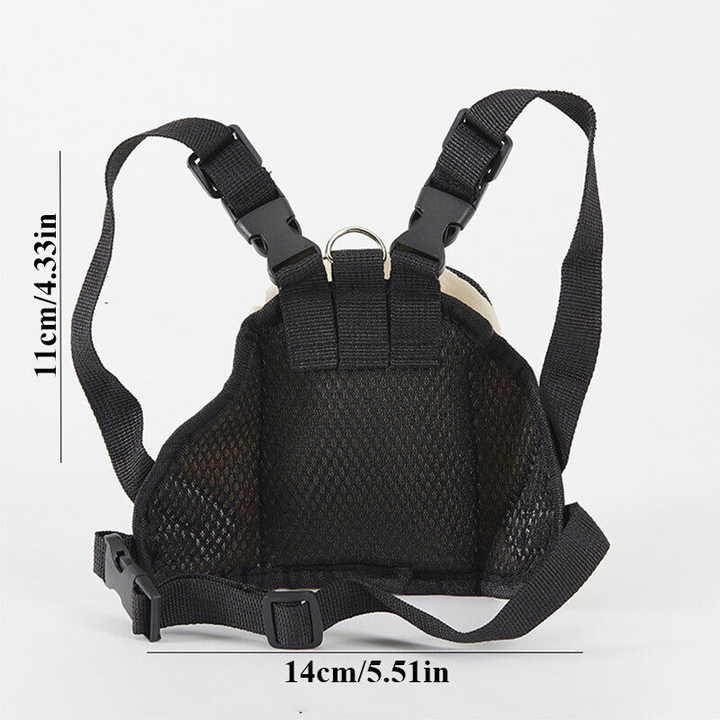 Pet Cat Dog Backpack Bag Dog Snack Bag Adjustable Out Travel Bag Large-capacity