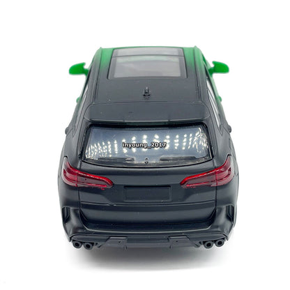 1/36 BMW X5 M Model Car Diecast Toy Cars Doors Open Pull Back Metal Vehicles