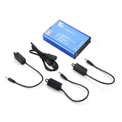 Dual USB Port Multi Batteries Charger Hub For DJI Mavic 3 Drone Accessories E