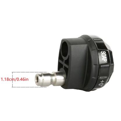 1PCS Adjustable Pressure Washer Spray Nozzle, 6-in-1 Quick Change over, 1/4 inch