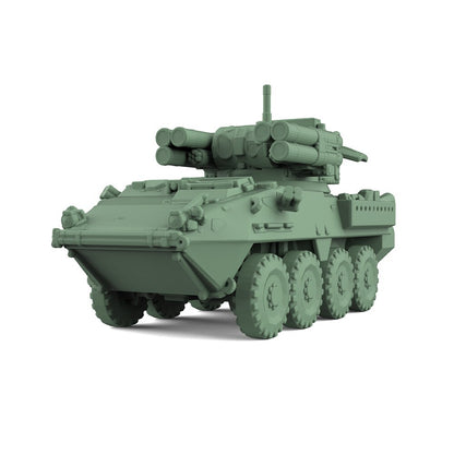 SSMODEL SS200961 1/200 Military Model Kit US Stryker ADATS Tank Destroyer