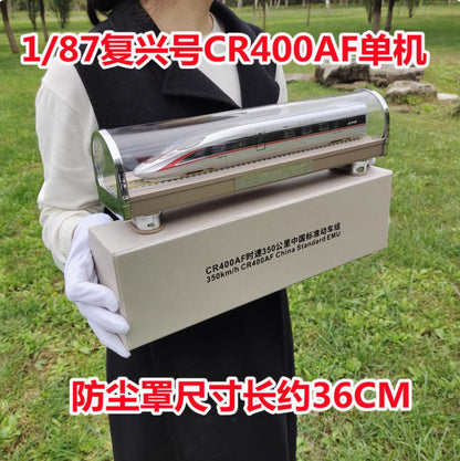 1:87 36CM 350km/h CR400AF China Standard EMU Train Diecast Model Collection