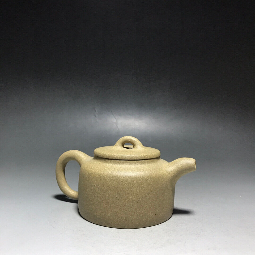 Chinese Yixing Zisha Clay Handmade Exquisite Teapot（平盖井栏 底款：汤唯萍）