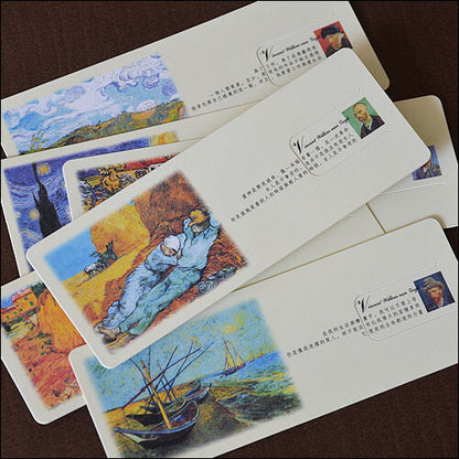 Chinese Bookmarks 中国传世十大名画纸质书签 经典国画洛神赋千里江山图故宫名画古风文创礼物中国风