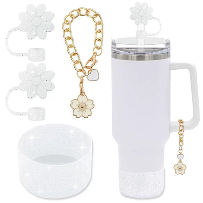 Cup Accessories Set for Stanley Cup 40oz & 30oz Tumbler Travel Christmas Gift