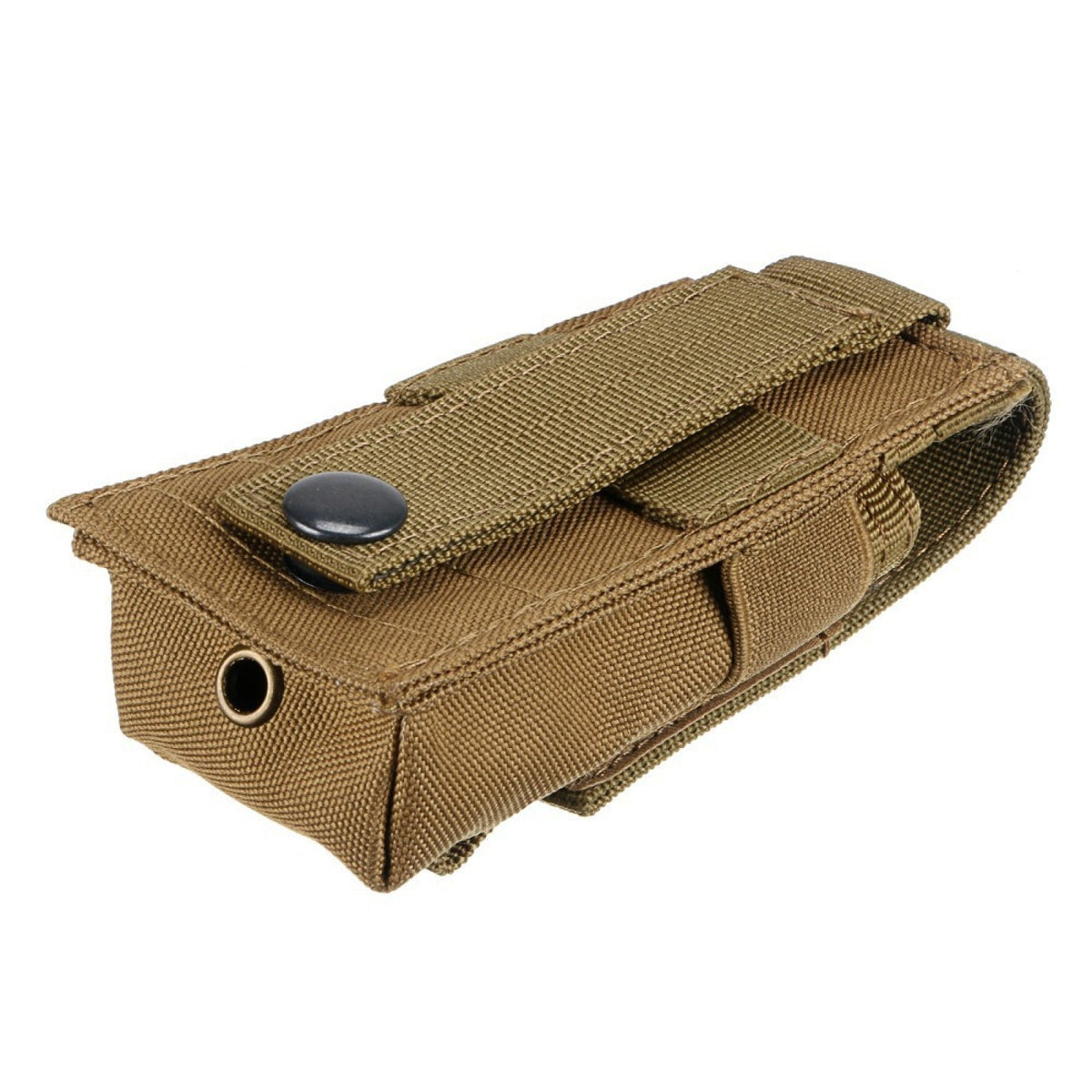 Tactical Molle Flashlight Holder Holster Flashlight Pouch Torch Carry Case B
