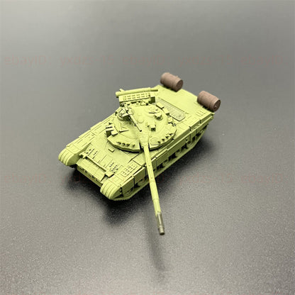 1/144 T-80U Main Battle Tank Painted Finished Model
