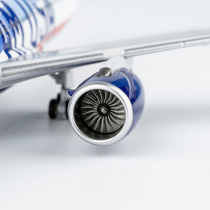 NG 1/400 Delta Air Lines A330-900neo N411DX TEAM USA alloy aircraft model
