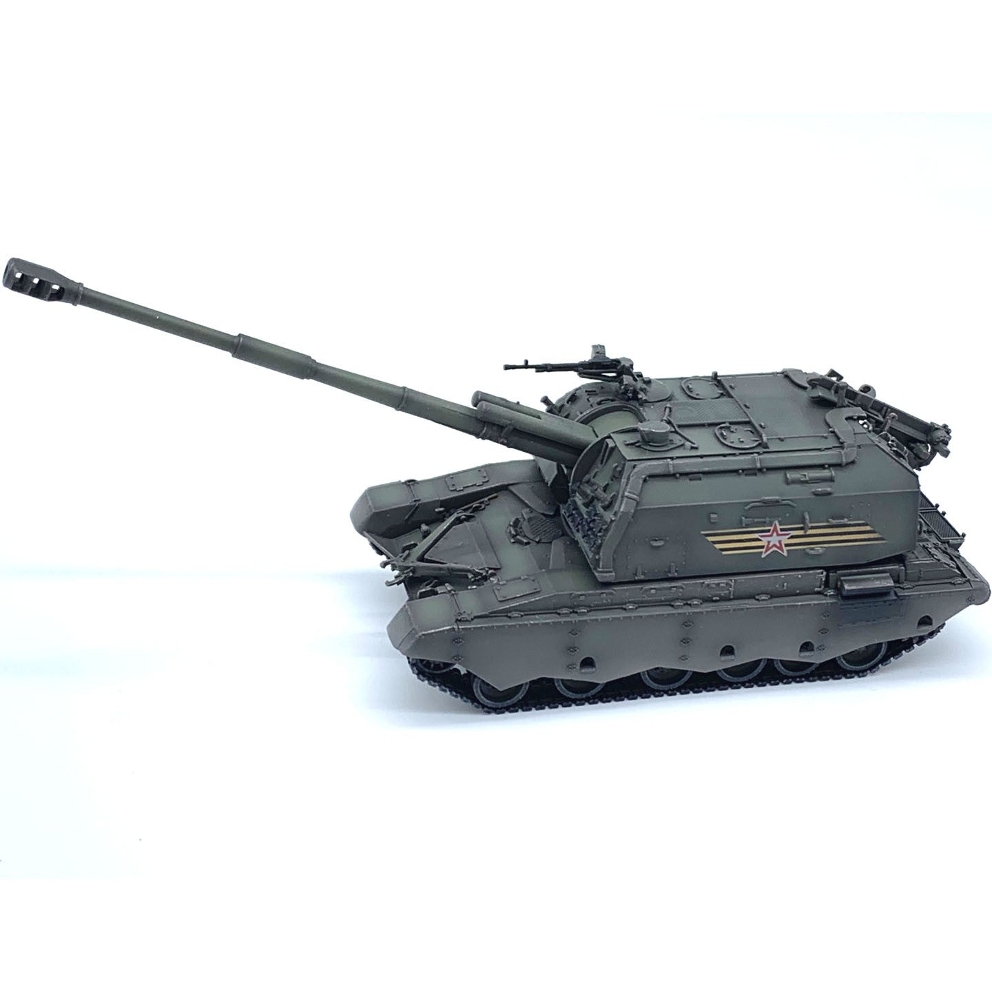 1/72 Soviet 2S19 self-propelled howitzer tank Finished product model