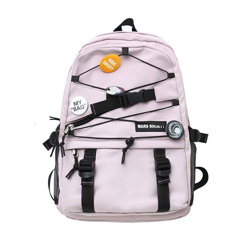 School Backpack Nylon College Backpack Boy Travel Bag Men Women Laptop Bags