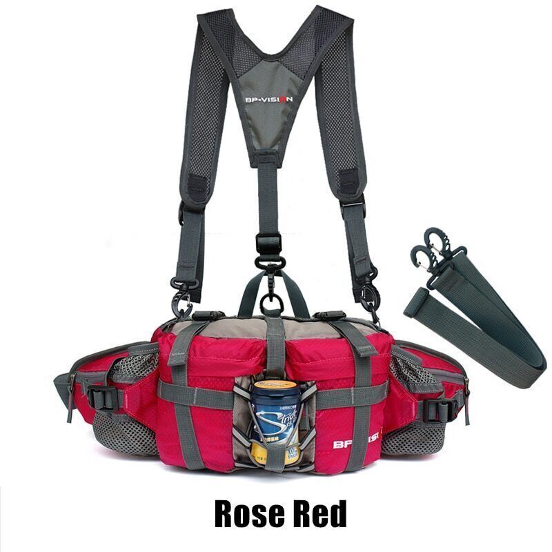Outdoor Hiking Bag Backpack Sports Mountain Bottle Nylon Camping Hiking Hunting