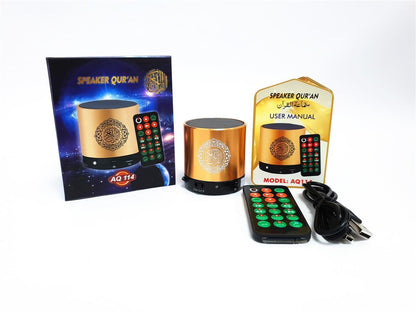 Portable Bluetooth Quran Speaker MP3 Player Quran Translator USB Rechargeable