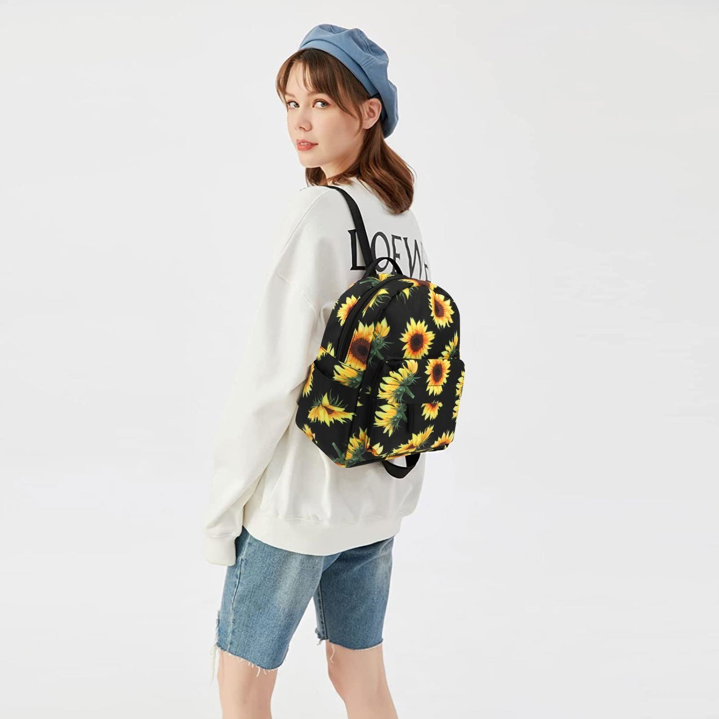 Mini Waterproof Backpack Women Purse Shoulder Rucksack Travel Pouch Bag Handbag