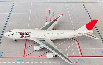 1:400 Phoenix JAPAN AIRLINES BOEING 747-400 Passenger Airplane Diecast Model