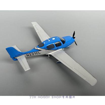 1:72 Geminijets Cirrus SR22T G6 GTS Carbon Passenger Airplane Diecast Model