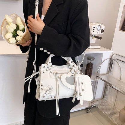 Shoulder Bag Synthetic Leather Handbag Strap 10*124 CM Shopping Bags 26*19*10 CM