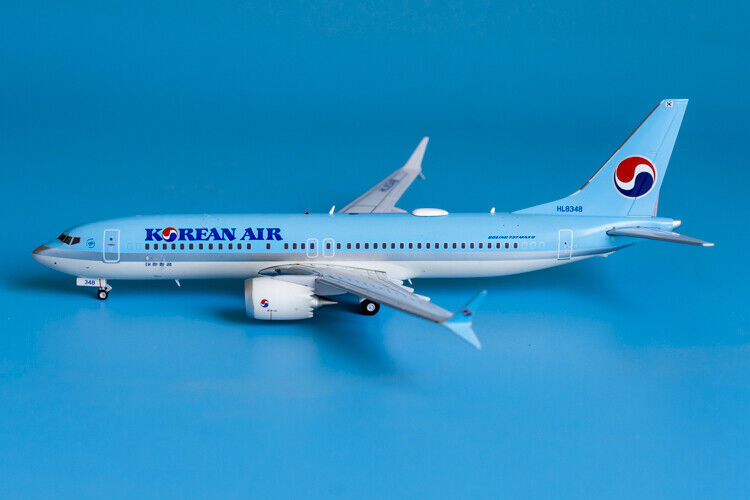 1:200 JC Wings KOREAN AIR BOEING 737 MAX 8 Passenger Airplane Diecast Model