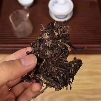 357g 2004 Raw Pu-erh Tea Cake Yuanyexiang Puerh Raw Tea Authentic Pu'er Tea