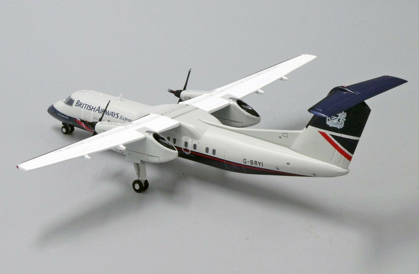 1:200 JC Wings BRITISH AIRWAYS Bombardier Dash 8 Q300 Airplane Diecast Model