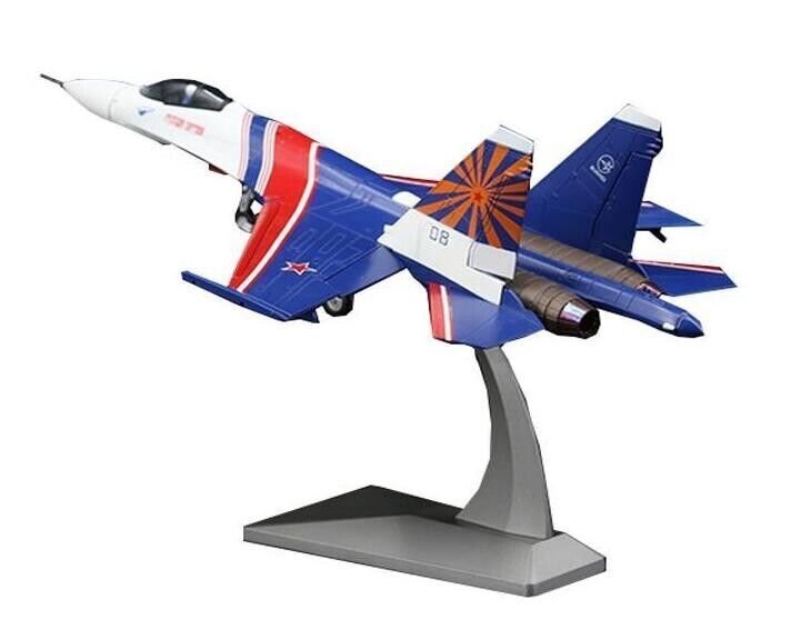 1:48 46CM Sukhoi SU27 Fighter Airplane Diecast Military Aircraft Plane Model