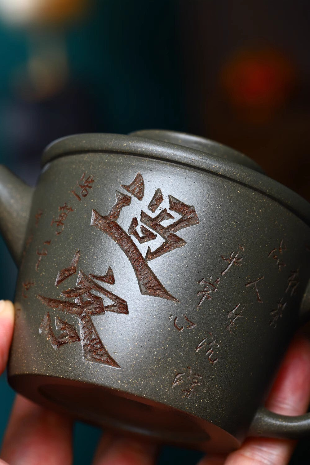 200cc chinese Yixing Handmade Zisha teapot Duan clay JuLun Hu Gongfu Tea Pot