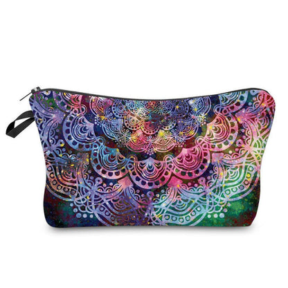 Colorful Pattern Women Travel Storage Bag Cosmetic Bag Waterproof Make Up Bags