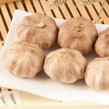 500g Organic Fermented Black Garlic 120 Days Regulate Blood Sugar Balance12 Pcs