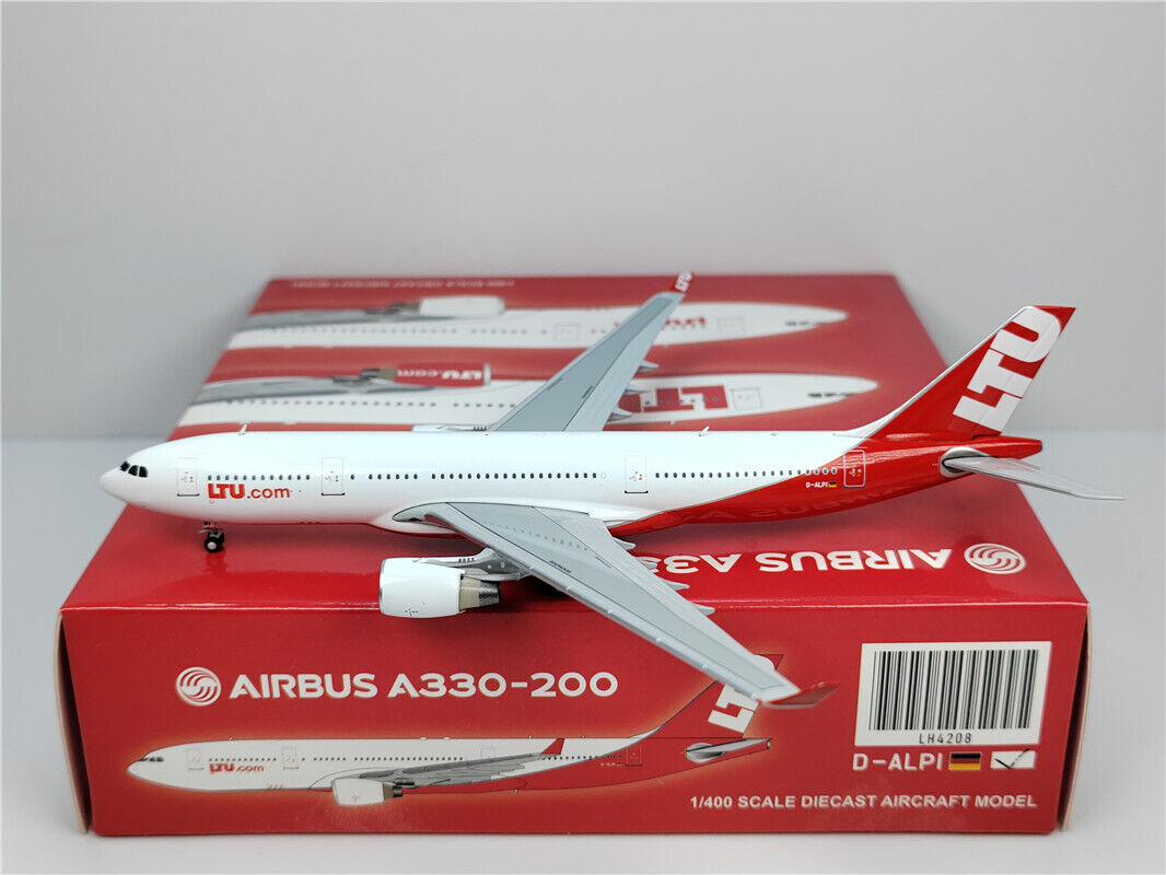 1:400 JC Wings LTU AIRBUS A330-200 Passenger Airplane Diecast Aircraft Model