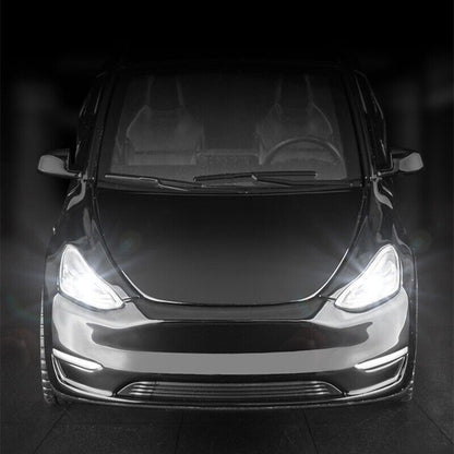 1:32 Tesla Modell Y Druckguss Modell Auto SUV Spielzeug Fahrzeug Sammlung Sounds Lichter-