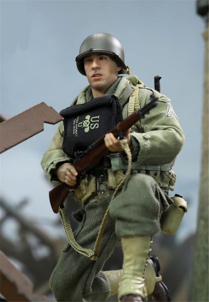 DID Palm Hero Series WWII US 2nd Ranger Battalion 3rd Private Caparzo 1/12 Model