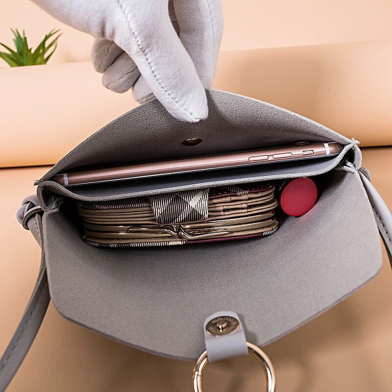 Envelope Bag Crossbody Purse Flap Synthetic Leather Bag Single Strap Versatile
