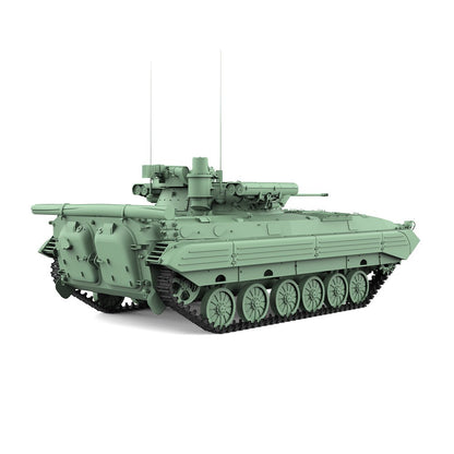SMODEL 1/87 HO Scale Military Model Kit Russia BMP-2M Infantry Fighting Vehicle