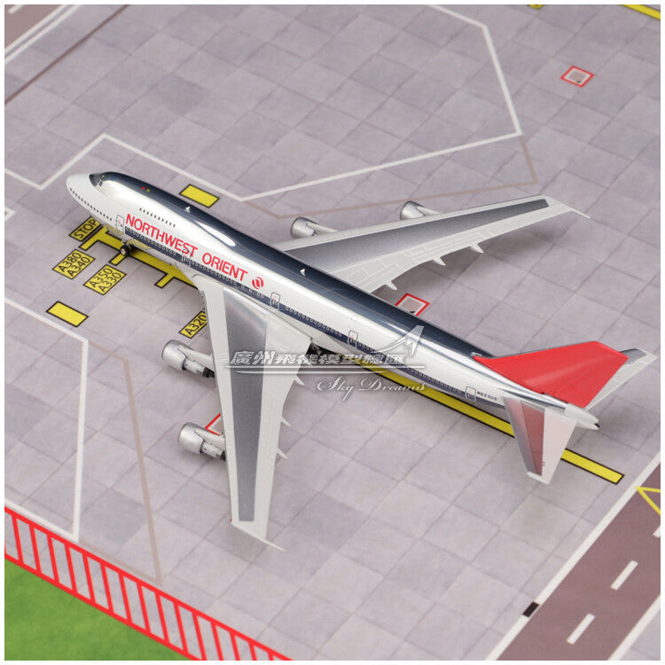 1:400 Phoenix NORTHWEST ORIENT BOEING 747-200 Airplane Diecast Aircraft Model