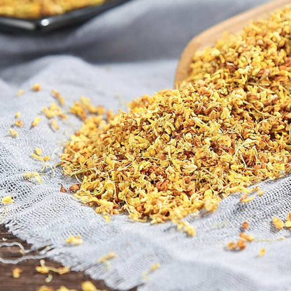 50g Golden Osmanthus Fragrans Flower Tea Sweet Olive Herbal Tea