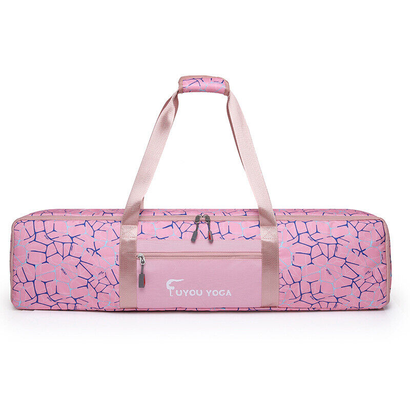 Waterproof Print Yoga Mat Storage Bag Portable Handbag Fitness Shoulder Bags