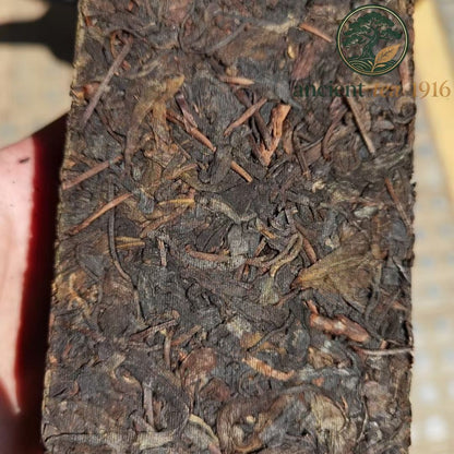 500g 1986 Year Yunnan Puerh Tea Brick Yiwu Old Tree Pu-erh Tea Raw Pu'er Tea