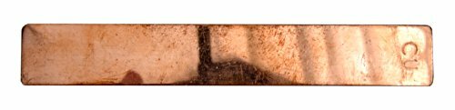 American Educational Flat Copper Electrodes, 5" Length x 3/4" Width