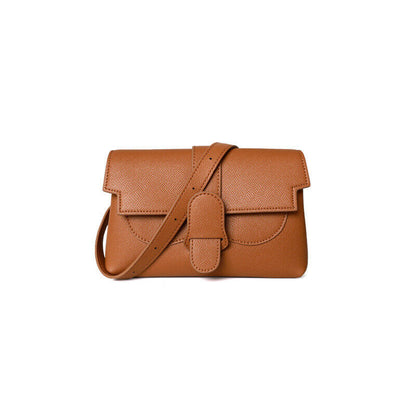 Convertible Real Leather Small Belt Bag Sling Pack Crossbody Clutch Fanny Pack