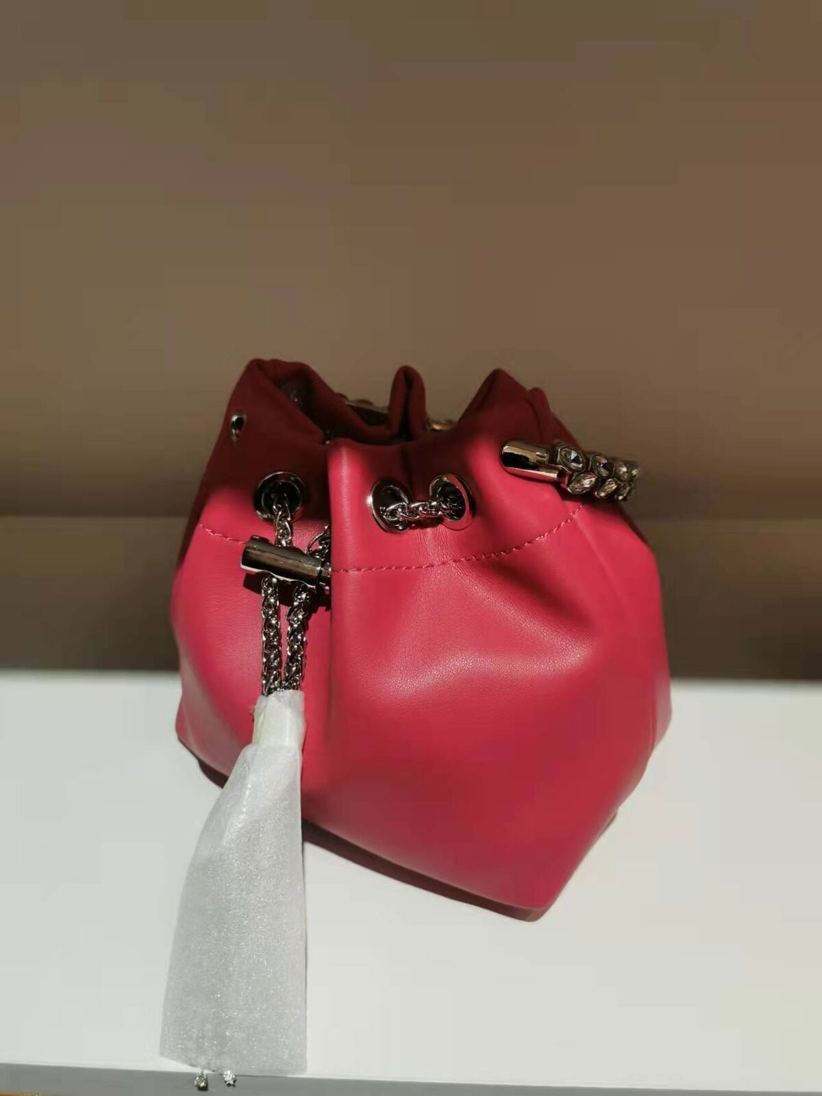Bags Diamonds Female Shoulder Tassels Chains Handbags Women Crossbady Bag