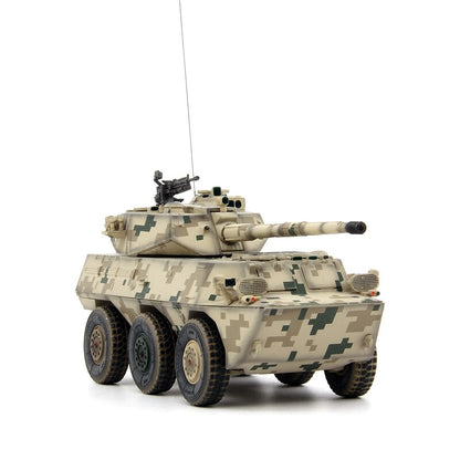UNISTAR 1/72 China PTL02 wheeled armored vehicle model digital sand color
