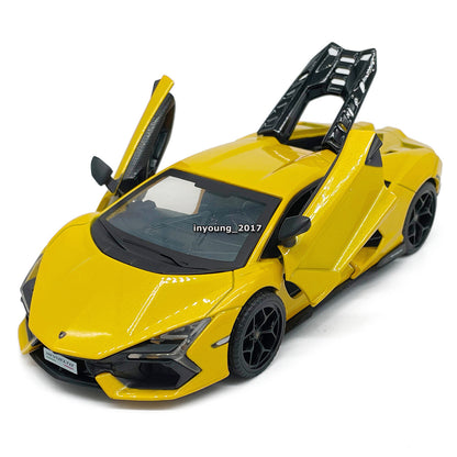 1/32 2023 Lamborghini Revuelto Model Toy Car Metal Diecast Toy Vehicle for Kids