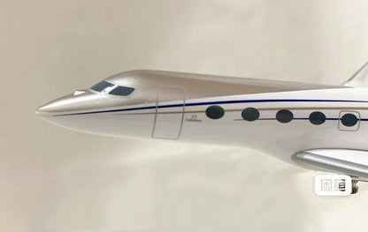1:100 31CM Gulfstream G650ER NG50GF Business Jet Plane Resin Aircrarft Model