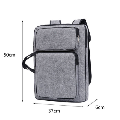 Backpack Multifunctional Artist Portfolio Carry Drawing Board Tool Shoulder Bag