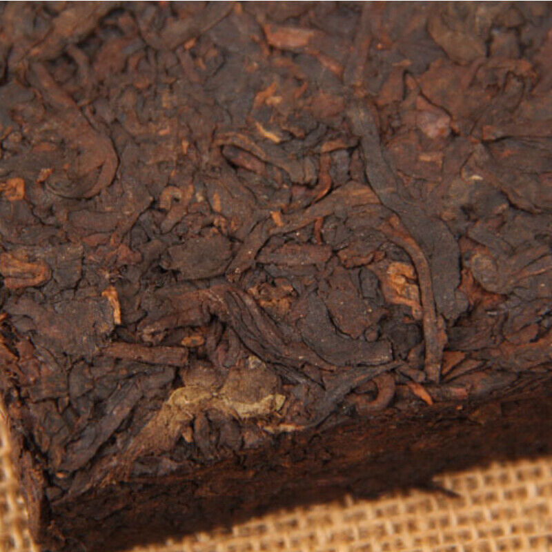 250g Top-grade Ripe Puer Tea Brick Classical Puer Material Ancient Tree Puerh