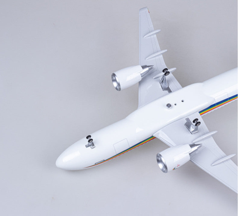 47CM 1:80 TIBET AIRLINES AIRBUS A320neo Plane Landing Gear Resin Aircraft Model
