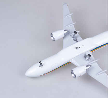 47CM 1:80 TIBET AIRLINES AIRBUS A320neo Plane Landing Gear Resin Aircraft Model